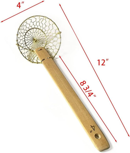 4" Round Brass Spider Strainer