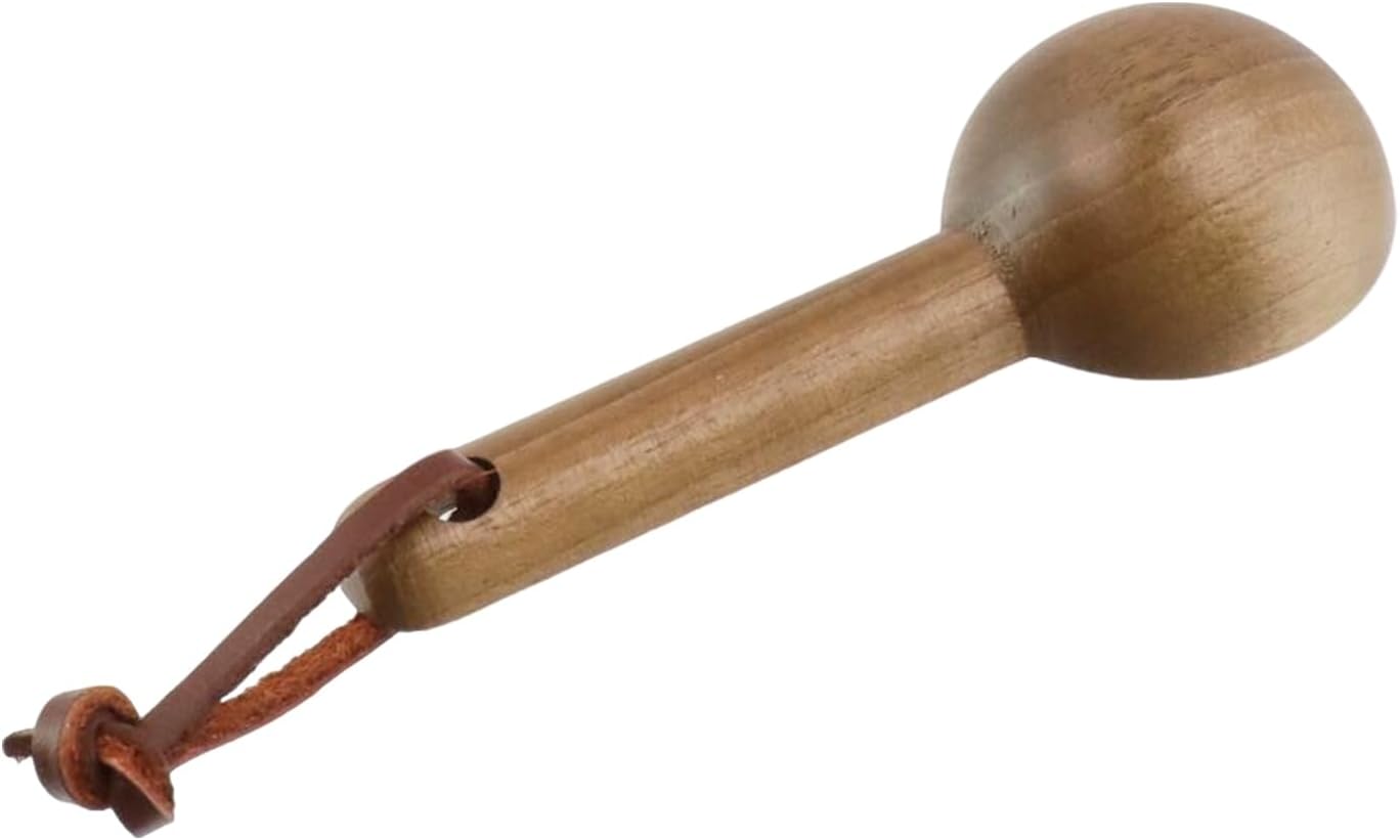 30ml Wood Measuring Spoon and Scoop Wooden Tablespoon 30ml Measuring Scoop 2 TBSP Retro Coffee Spoons for Dry Ingredients Ground Tea Spice (Wood Color, 2TBSP)