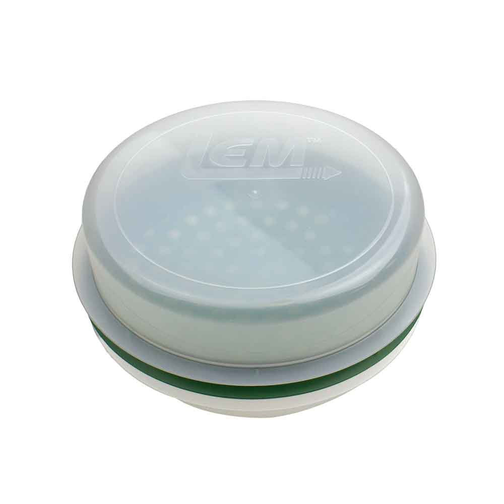 LEM Products Batter Bowl, Translucent and Green