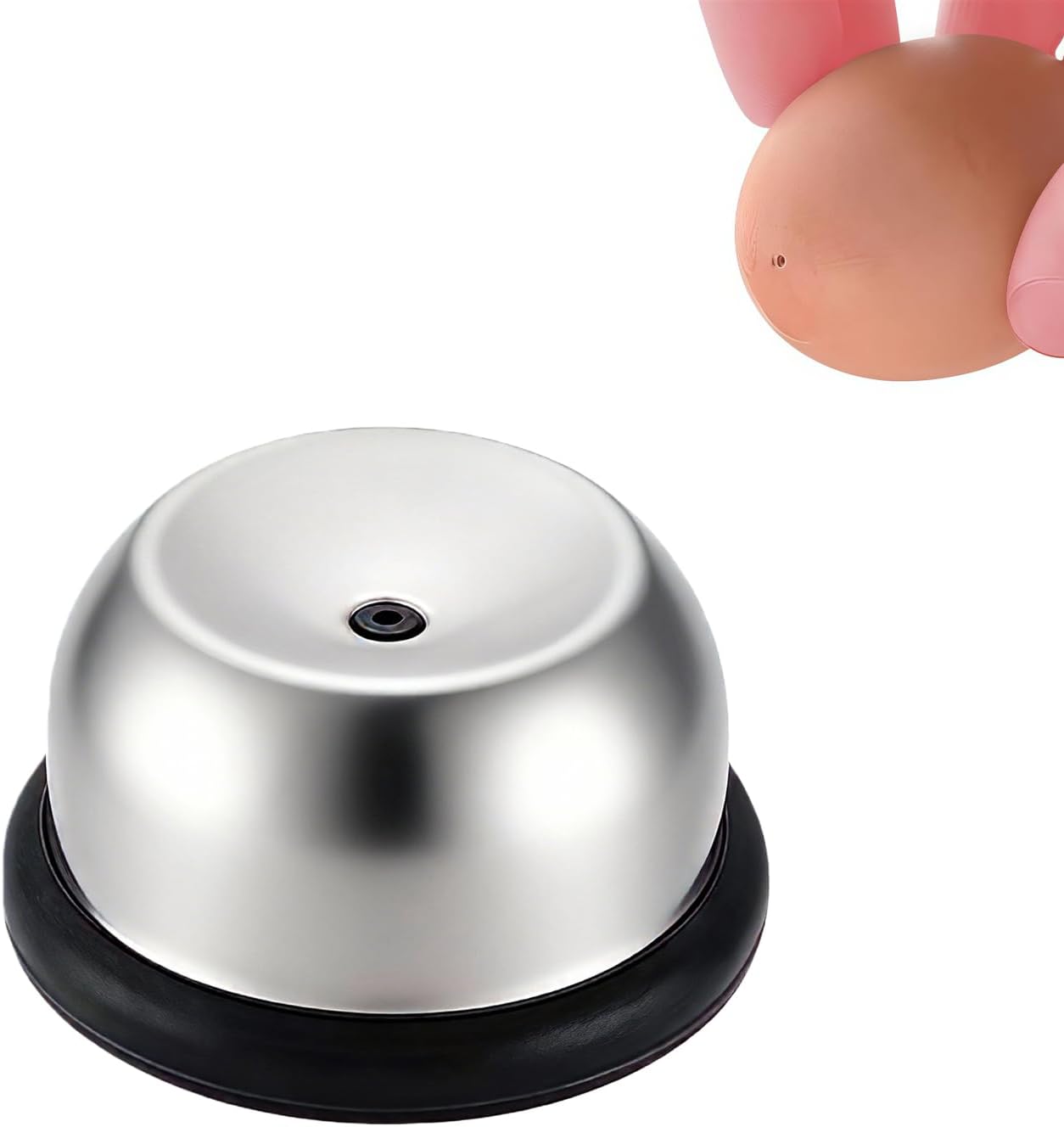 2PCS Egg Piercer for Raw Eggs, Stainless Steel Needle Egg Punch Tool with Black or Blue Anti-Slip Base to Get Good Hard Boiled Eggs for Home and Commercial Kitchen Use