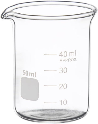 Graduated Glass Measuring Low Form Beaker Set (50ml+100ml+250ml)