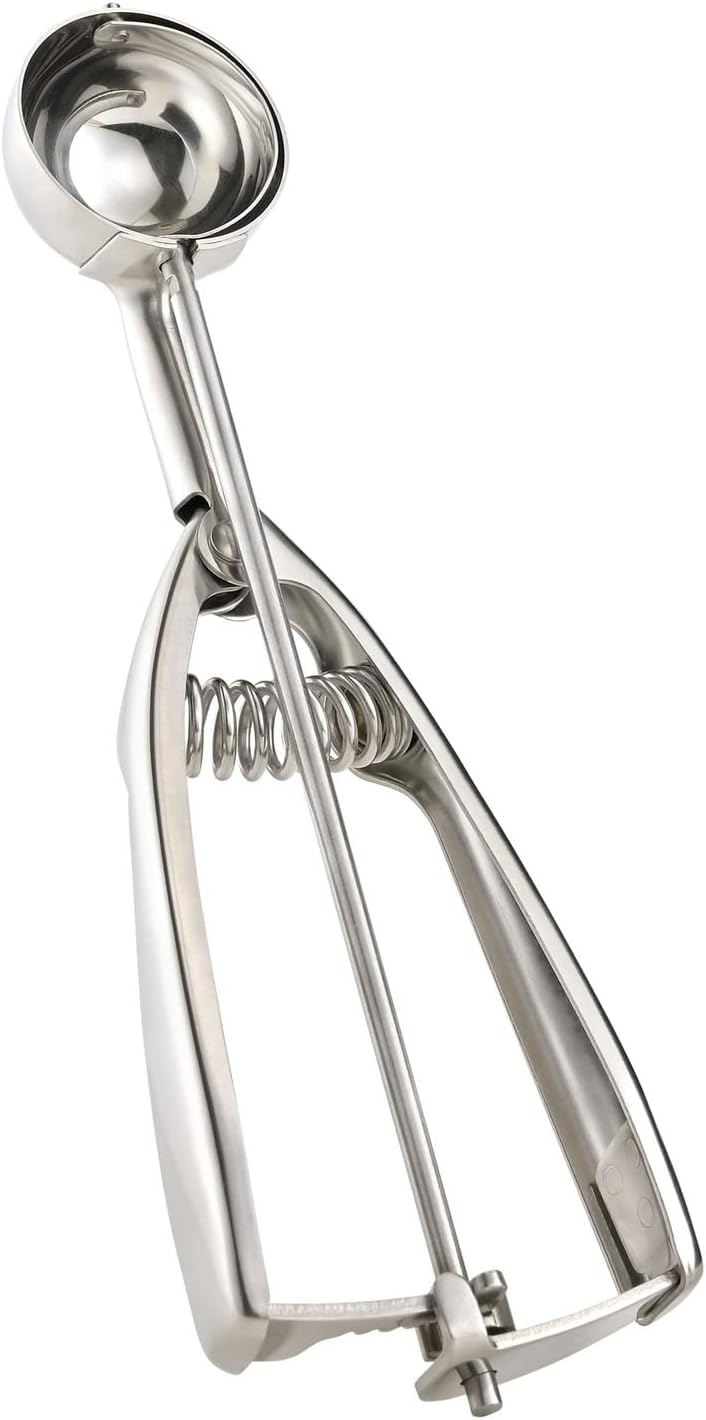 Professional 18/8 Stainless Steel Medium Cookie Scoop, Size 40