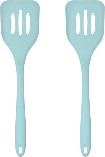 Silicone Pastry Brush Set – 2-Piece Set of Basting Brushes for Cuisine and BBQ – Kitchen Tools and Accessories with Comfortable Handles, Heat-Resistant Utensils for Cooking & Baking – Pastel Pink