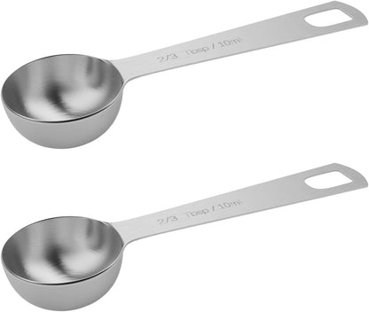 1PCS 1tbsp (3tsp, 15ml, 1/2oz) Single Measuring Spoon, Stainless Steel Individual Teaspoons Only