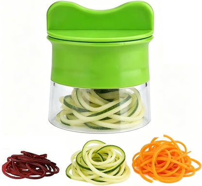 Handheld Vegetable Spiralizer, Multi-Function Veggie Spiral Cutter for Fruits & Veggies, Kitchen Tool