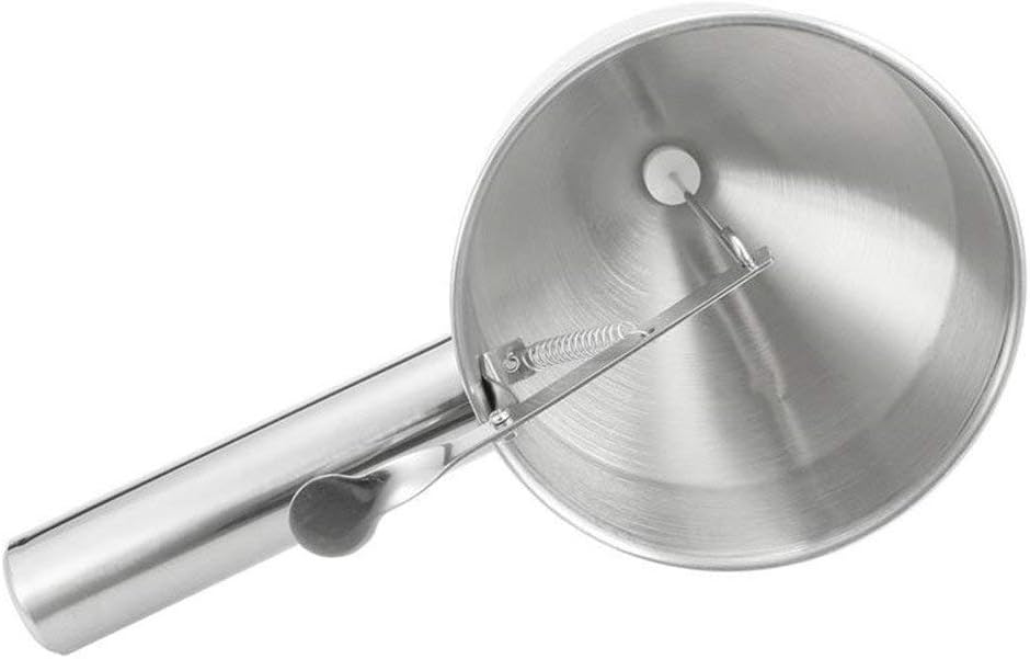 Confectionery Funnel Pancake Batter Dispenser with Stand Rack - 1000 ML Stainless Steel Cupcake Funnel - Pancake Maker Home Kitchen - 4 Cup DIY Baking Tool - (10” x 10.5” x 5.5”)
