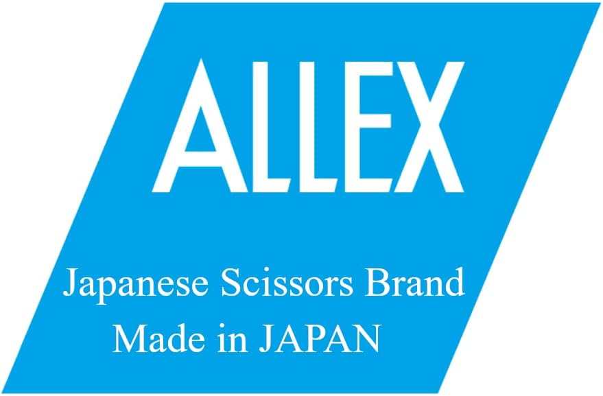 ALLEX Trimming Scissors for Gardening 7" - Japanese Floral Garden Scissors for Plants, Flowers, Herbs - Japanese Stainless Steel Blade with Non-Stick Coating - Spring Loaded Handle - Made in JAPAN
