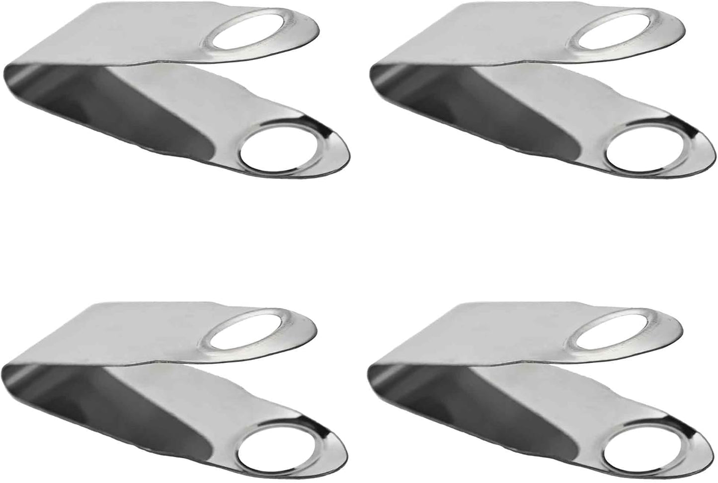 4Pcs Stainless Steel Strawberry Huller, Fruit Stem Remover Tool for Strawberry, Cherry Tomato, and Small Fruits
