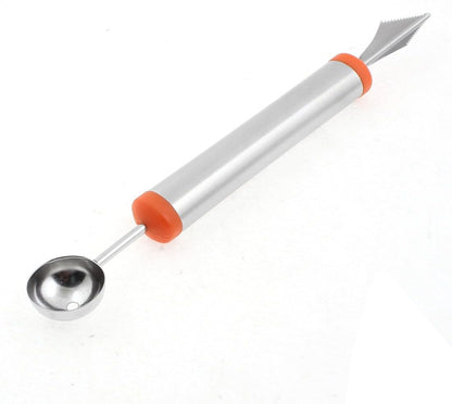 Ruilogod Metal Fruit Ice Cream Melon Scoop Spoon Baller Carving Graver Orange (id: b27 906 1d6 d21 d63