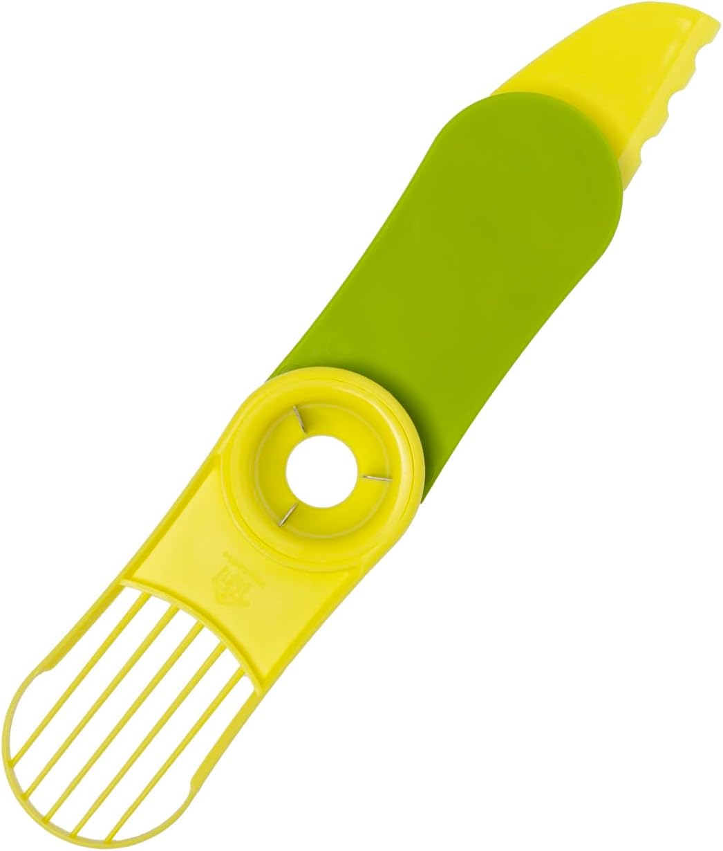 3-in-1 Avocado Slicer, Pitter, and Peeler - Foldable, Durable, and Easy to Clean