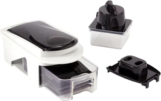 MlU 11-Piece Vegetable Chopper & Slicer Set with 5 Blades & Spiralizer