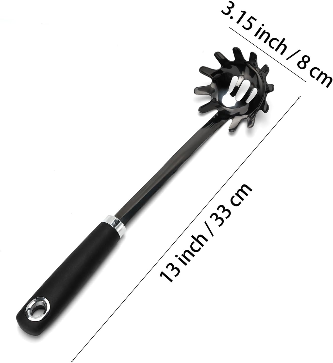 Stainless Steel Slotted Turner Spatula, Metal Spatula for Cast Iron & Stainless Steel Pans, Thin Edge Kitchen Turner for Eggs, Pancakes, Burgers, Dishwasher Safe