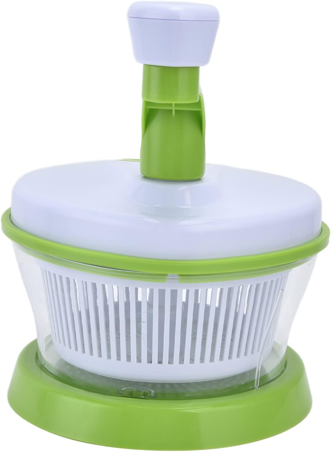 Handcrank Salad Spinner Colander Bowl, Fruit Vegetable Crusher Chopper, Meat Mincer Garlic Ginger Grinder, Flour Egg Blender Stirrer