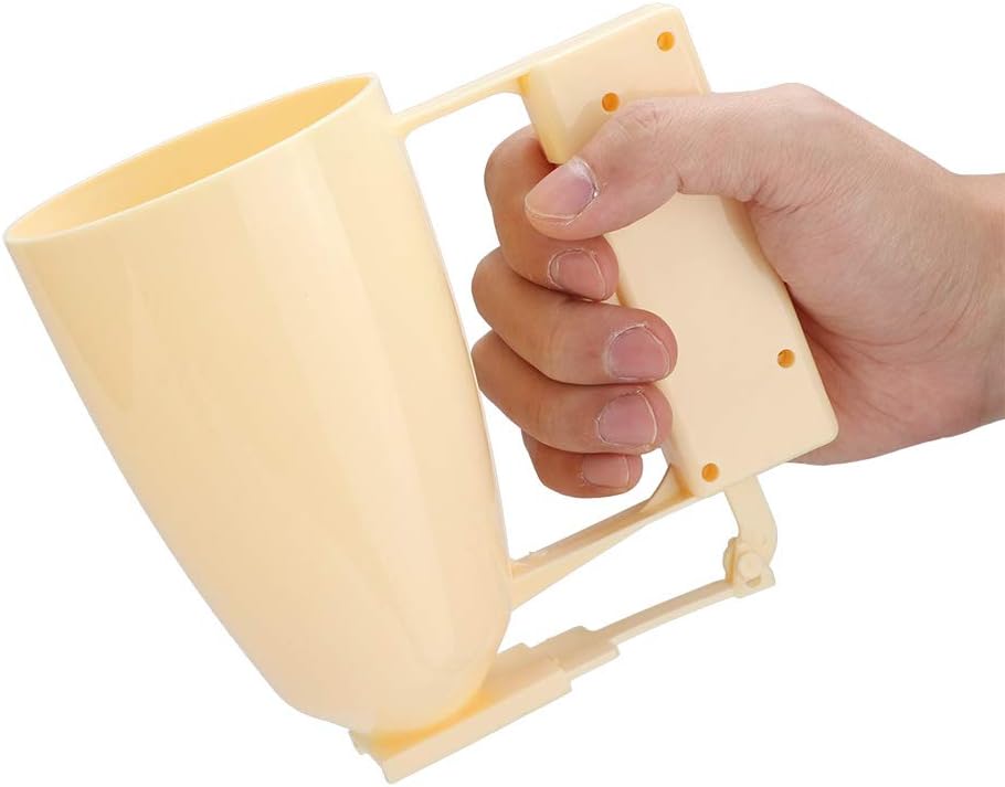 TOPINCN Handheld Batter Dispenser Cake Cream Meatball Maker Pancake Batter Mixer Kitchen Cooking Tool