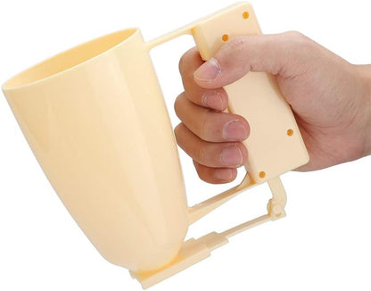 TOPINCN Handheld Batter Dispenser Cake Cream Meatball Maker Pancake Batter Mixer Kitchen Cooking Tool