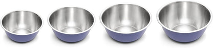 Fox Run Stainless Steel Mixing Bowl, 10.75 Quart Capacity Large Metal Bowl