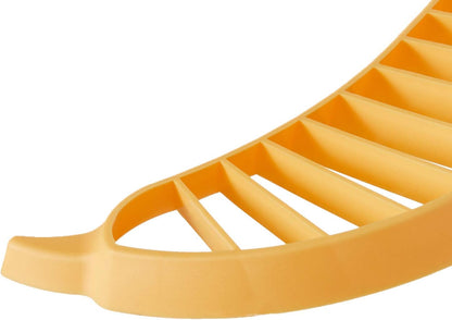 Hutzler Banana Slicer, Easy To Use Plastic Banana Fuit Cutter