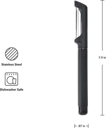 KitchenAid Classic Euro Peeler, 8.6 inches, Black