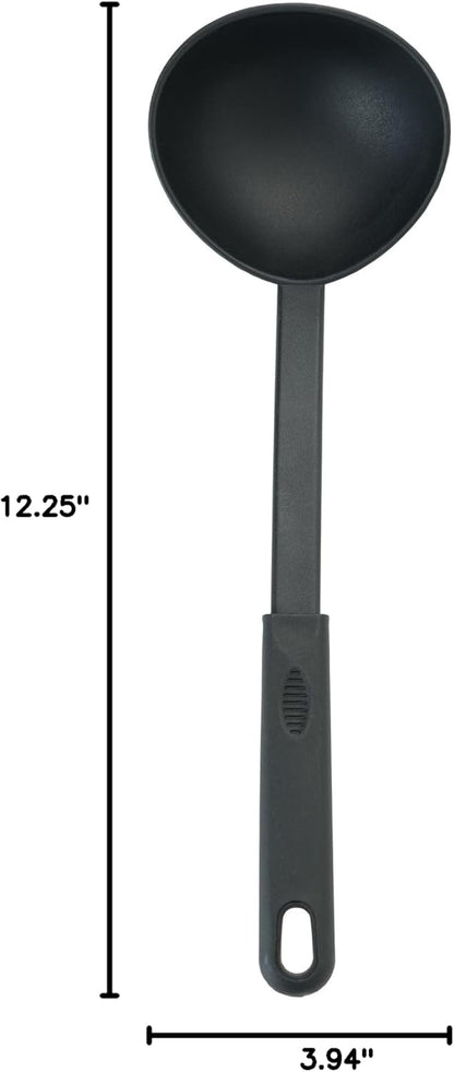 Winco Stainless Steel Ladle, 8-Ounce