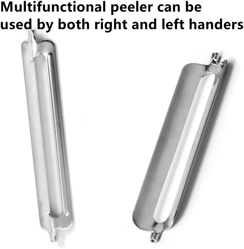 5 Pcs Multifunctional Peeler Peeler, 55mm Stainless Steel Citrus Peeler Single-Sided Flat Blade Replacement Peeling Blade for kitchen