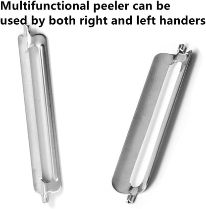 5 Pcs Multifunctional Peeler Peeler, 55mm Stainless Steel Citrus Peeler Single-Sided Flat Blade Replacement Peeling Blade for kitchen