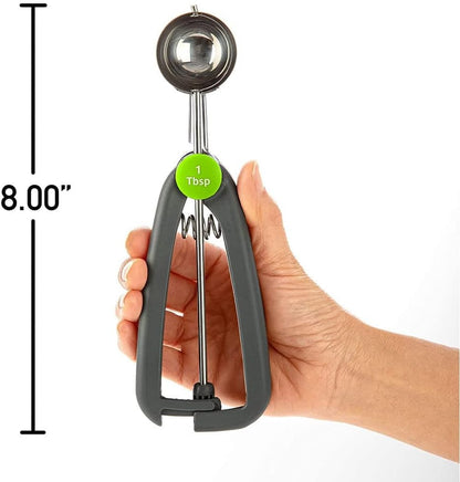 PrepSolutions Measuring Scoop, Grey - Durable and Accurate Scoop for Cooking and Baking, 1.5tbsp