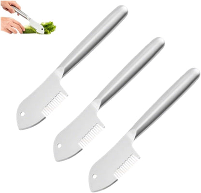 Stainless Steel Julienne Peeler, Multi-Purpose Vegetable Slicer & Shredder for Carrot, Potato, Fruit with Precision Blade