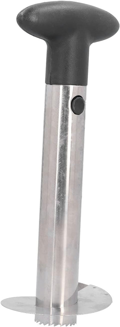 Pineapple Corer and Slicer Tool, Stainless Steel Pineapple Core Remover Tool, Stainless Steel Pineapple Cutter for Home Kitchen with Sharp Blade for Diced Fruit Rings Christmas Gift