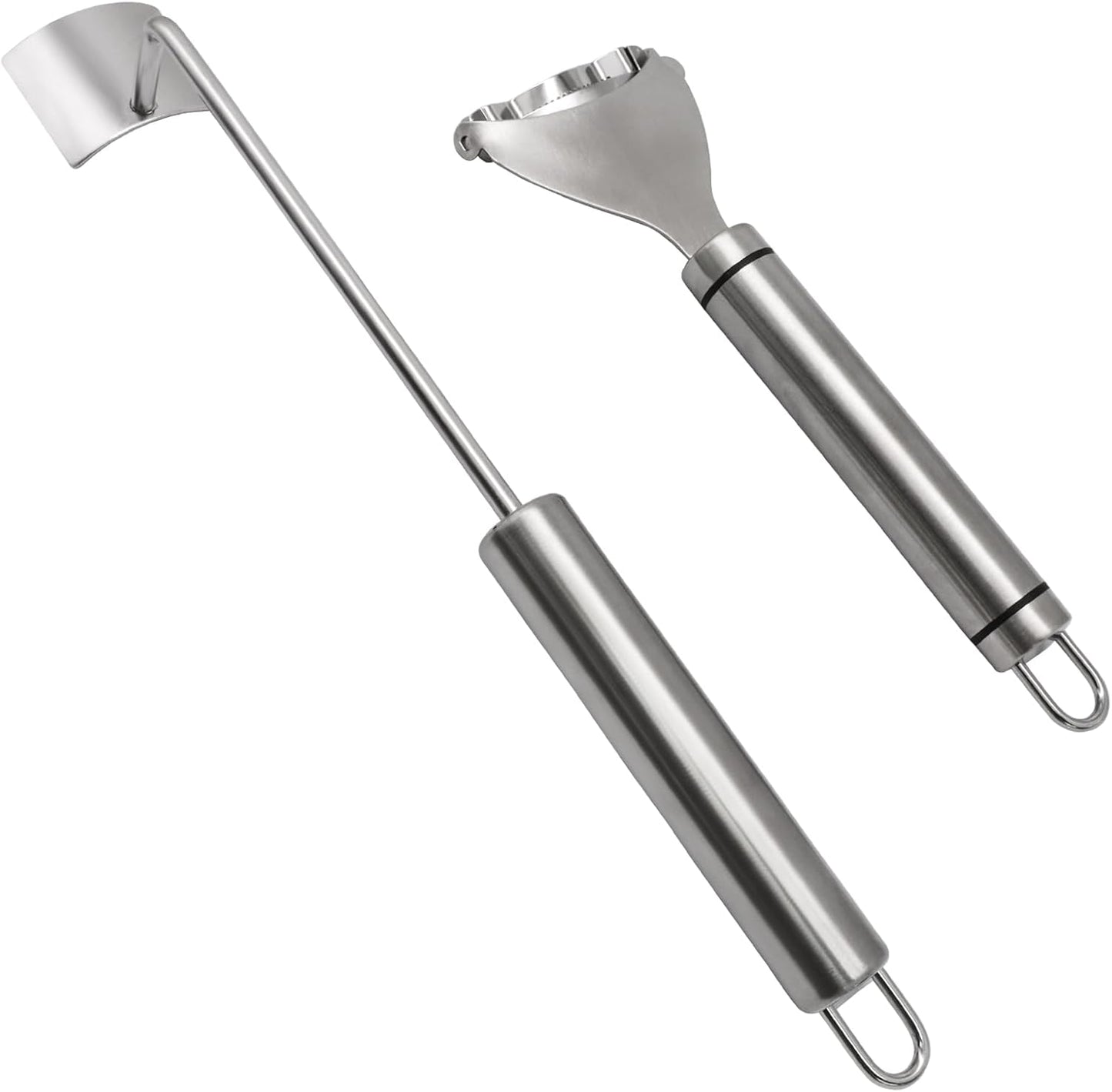 BokWin 2 Pack Stainless Steel Corn Peeler & Stripper Tool Set, Corn Cob Stripper for Quick Shucking, Stainless Steel Corn Peeler Essential Gadget for Home Kitchens, Restaurant Chefs