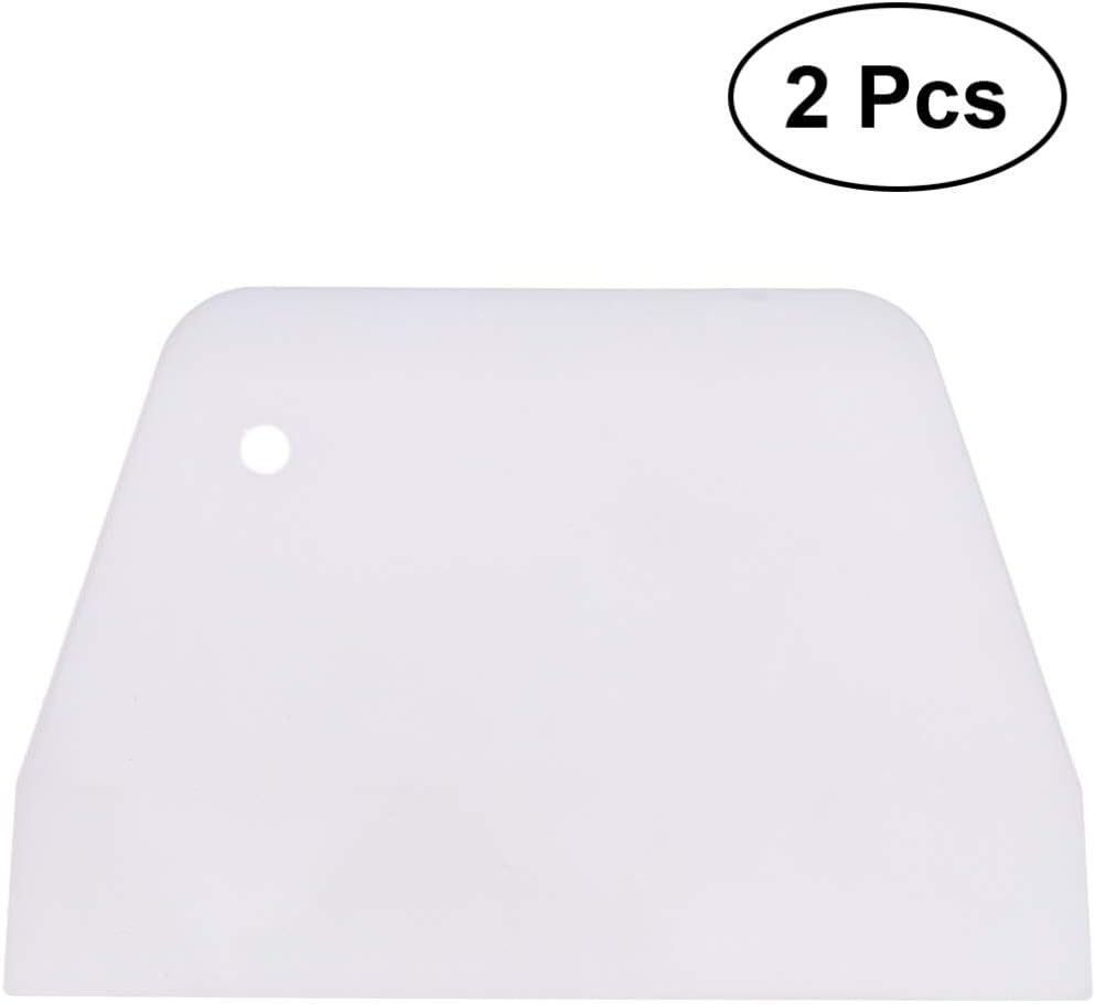 2pcs Dough Bench Scraper Non-Slip Baking Scraper Bakeware Decorating Tools Sculpting Modeling Tools for Bakery Pastry Cake
