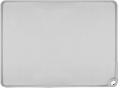 Standard Silicone Mat,Black Baking Mat-Food Grade Kids Dinner Table Placemat Non Slip Counter Mat with Raised Edges Heat Resistant Mat for Air Fryer Nonstick Pastry Dough Mat(1 Pack 23.6'' x 15.7'')