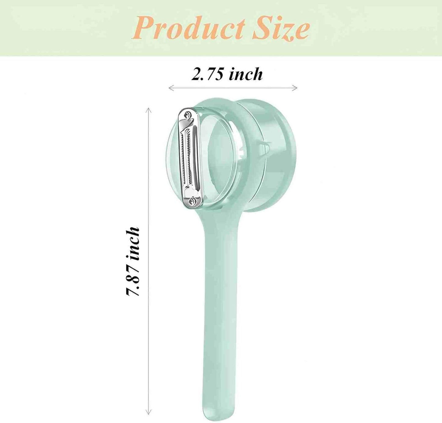 Vegetable Peeler with Container, Special Fruit Peeler with Catcher, Peeler with Storage for Kitchen, Box Storage Vegetable & Fruit Peeler for Potatoes, Apples, Carrots