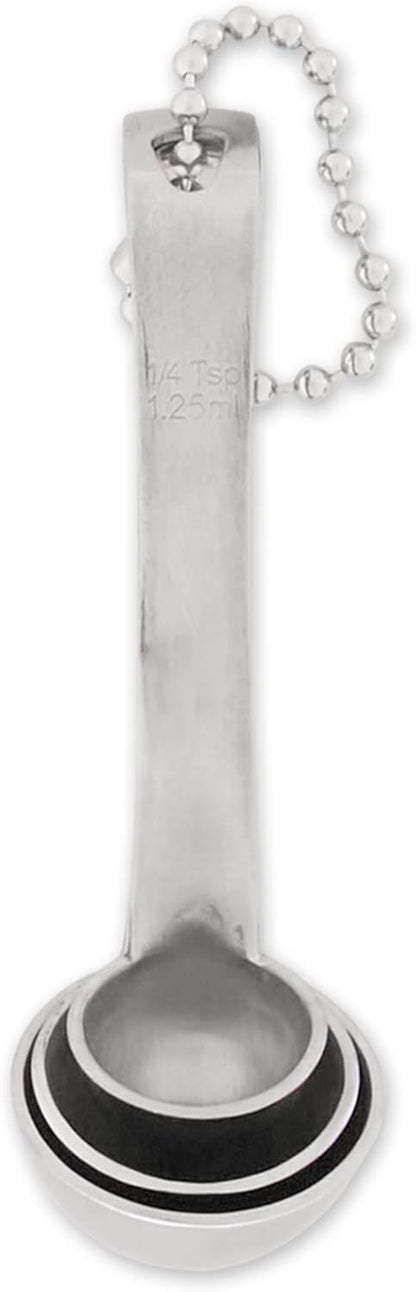 RSVP International Endurance Kitchen Collection Measuring Tools, Dishwasher Safe, Mini Ladles, 3 Piece, Stainless Steel