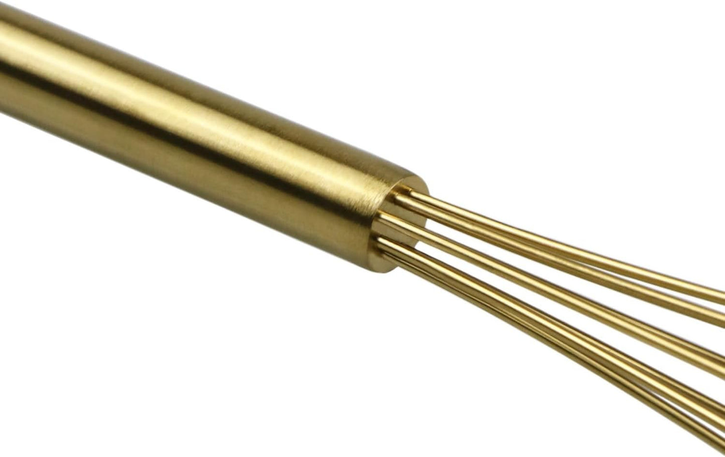 FLYINGSEA Whisks,Small Whisk,Mini Whisk,Stainless Steel Whisks,Cooking and Kitchen Gadget.(1 Pcs)