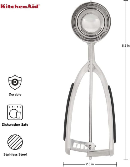 KitchenAid KO148OHOBA Gourmet Cookie Dough Scoop, Black