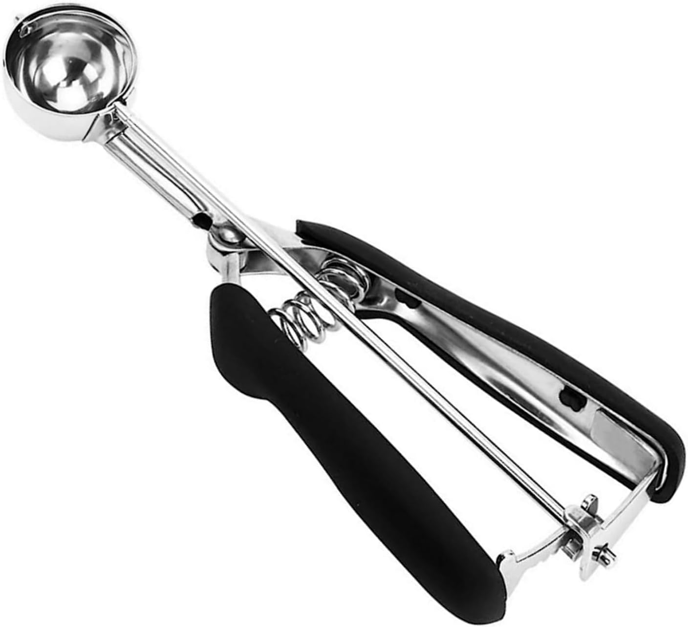Ice Cream Scoop, 18/8 Stainless Steel Cookie Scoop, Cookie Scoops for Baking, 2 Tbsp/ 30 ml/ 1 oz Cookie Dough Scoop, Ice Cream Scooper with Trigger Release, Cookie Scooper for Baking