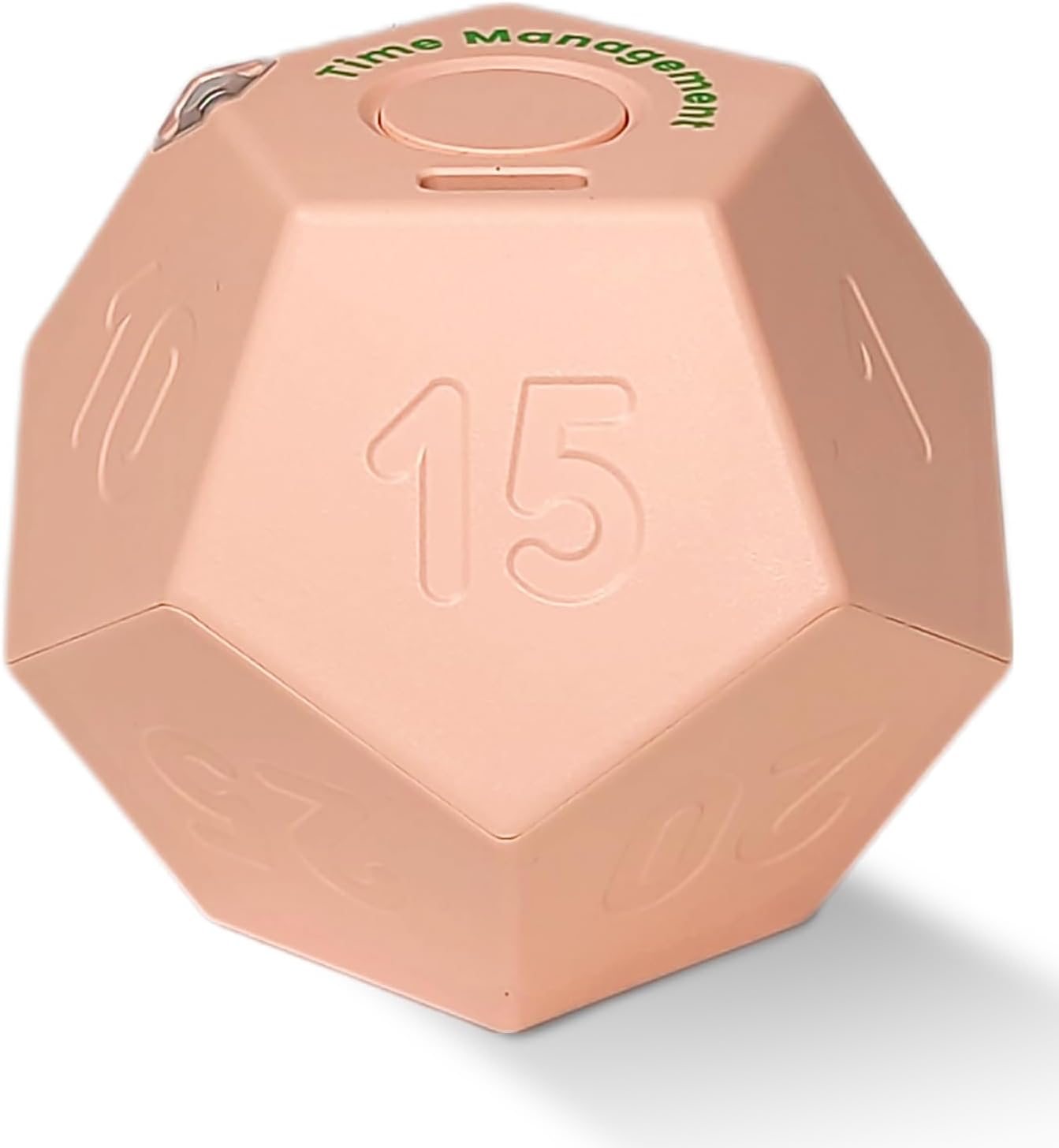Cube Pomodoro Timer - Flip to Start Countdown, Rechargeable Mini Productivity Timer for Study, Office, 11 Preset Times, Silent/Vibration, Time Management Tool for Kids & ADHD (White)