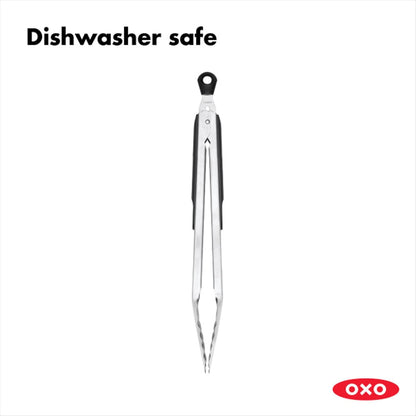 OXO Good Grips 9 Inch Stainless Steel Locking Tongs