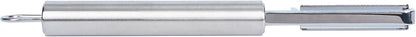 Restaurantware-German Standard 7.4 Inch Potato Peeler With Potato Eye Remover, 1 Swivel Vegetable Peeler - Sharp Blade, Ergonomic Handle, Stainless Steel, Dishwashable, For Carrot, Or, More