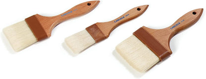 SPARTA Kitchen Basting Brush – 4037300 Basting Brush for Cooking Flat Boar Bristle Brush, Hardwood Handle for Kitchens, Restaurants, Catering, High Heat Food Prep, 1.5in