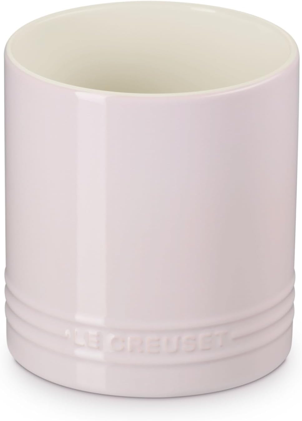 Le Creuset Stoneware Signature Straight Wall Utensil Crock, 1 qt., Sea Salt