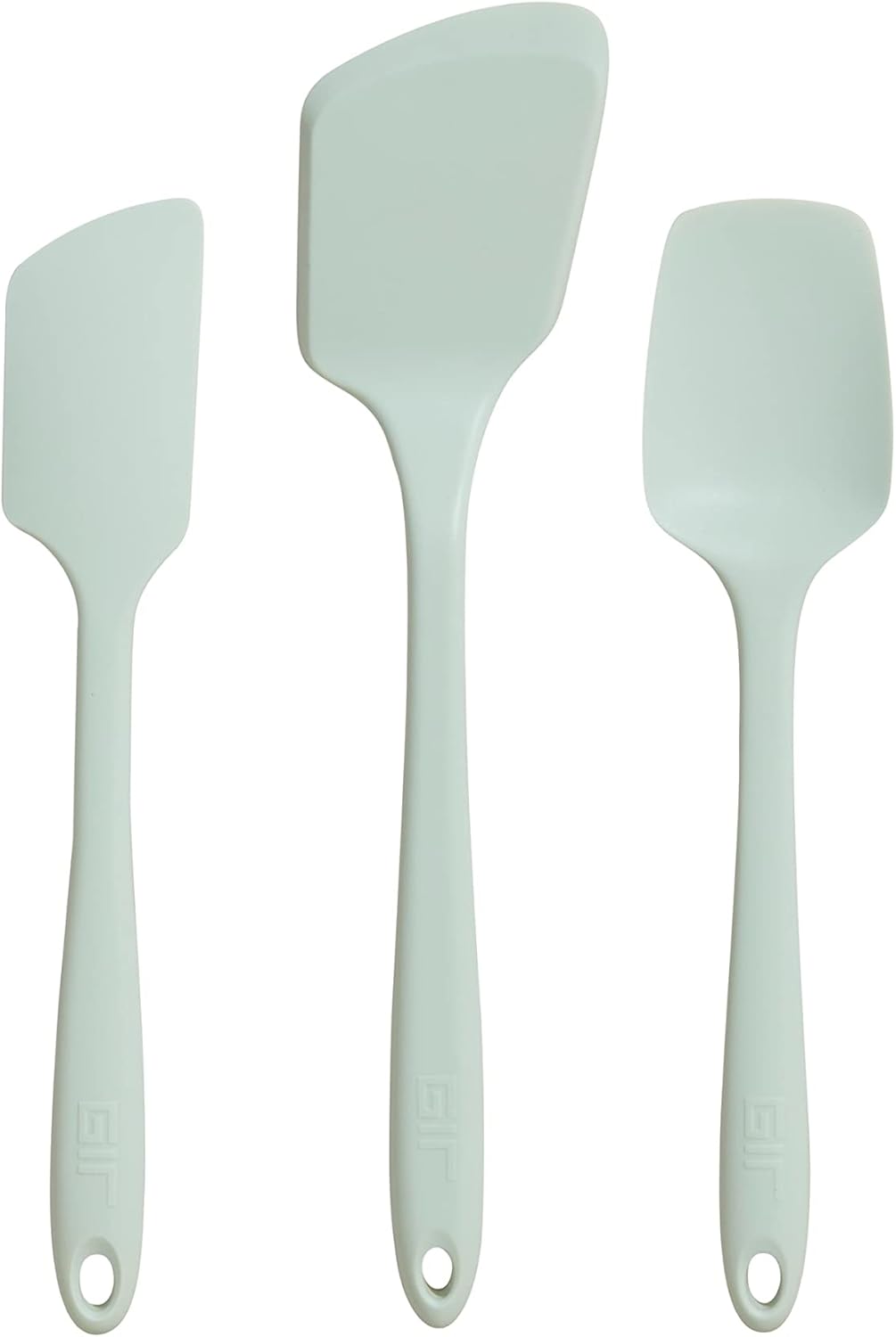 GIR: Get It Right 5-Piece Silicone Ultimate Kitchen Utensils Set - Ladle, Spatula, Flip, Spoon & Spoonula - Non-Toxic Cooking Utensils for Nonstick Cookware, Cooking and Baking - Black