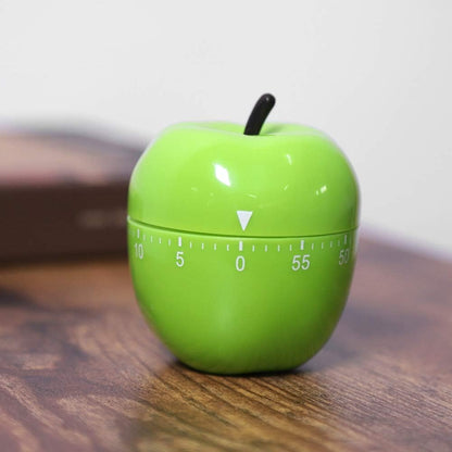 Cute Fruit Kitchen Timer, 60 Minutes Pineapple Shape Mechanical Timer Novelty 360 Degree Rotating Manual Cooking Timer