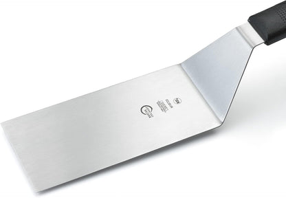 Mercer Culinary Millennia Bench Scraper, 5 7/8 Inch X 3 1/2 Inch Blade, Black Handle