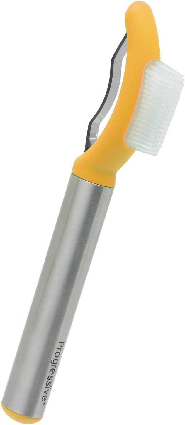 PrepWorks Corn Stripper – Easy-to-Use Tool for Removing Corn Kernels, Durable Stainless Steel, BPA-Free, Ergonomic Handle