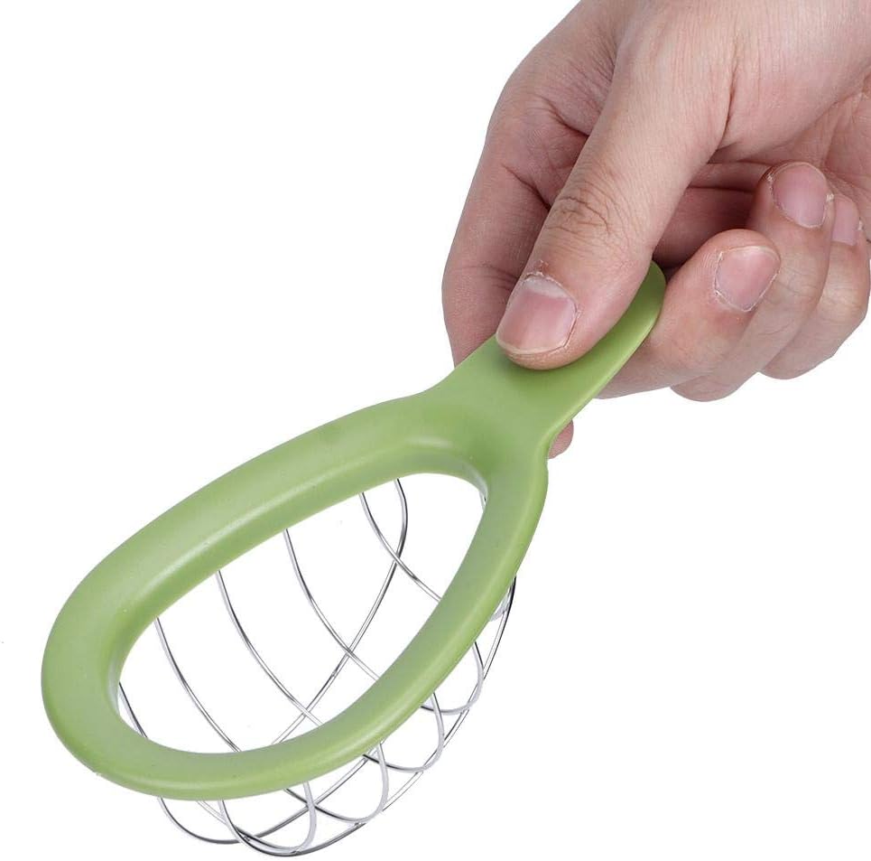 Fdit Stainless Steel Avocado Cuber and Dicer Tool Avocado Chunks Slicer for Avocados One Size Dicing Fruit Salad Kitchen Gadget Tool