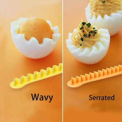 Multifunctional Egg Decorator and Cutter Set - Can Be Used As a Fruit Slicer - Exquisite Kitchen Accessories