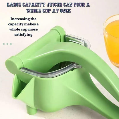 Manual Citrus Juicer Press – Handheld Lemon Squeezer for Orange, Lime, Grapefruit – Heavy Duty Juice Extractor – Easy to Use & Clean Hand Press Juicer for Kitchen – No Electricity Needed