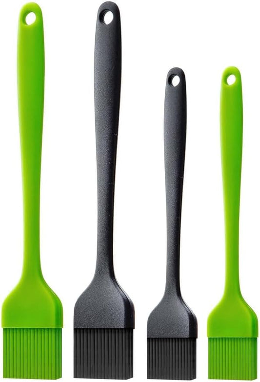 Silicone Basting Pastry Brush for Baking Cooking Bbq Grill Spread Oil Butter Sauce 2 Pack