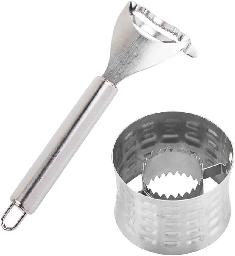 Comimark 2 pcs Stainless Steel Corn Stripper Thresher Kitchen Gadget